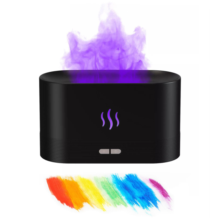 Diffuseur d'aromathérapie avec ampoule de flamme