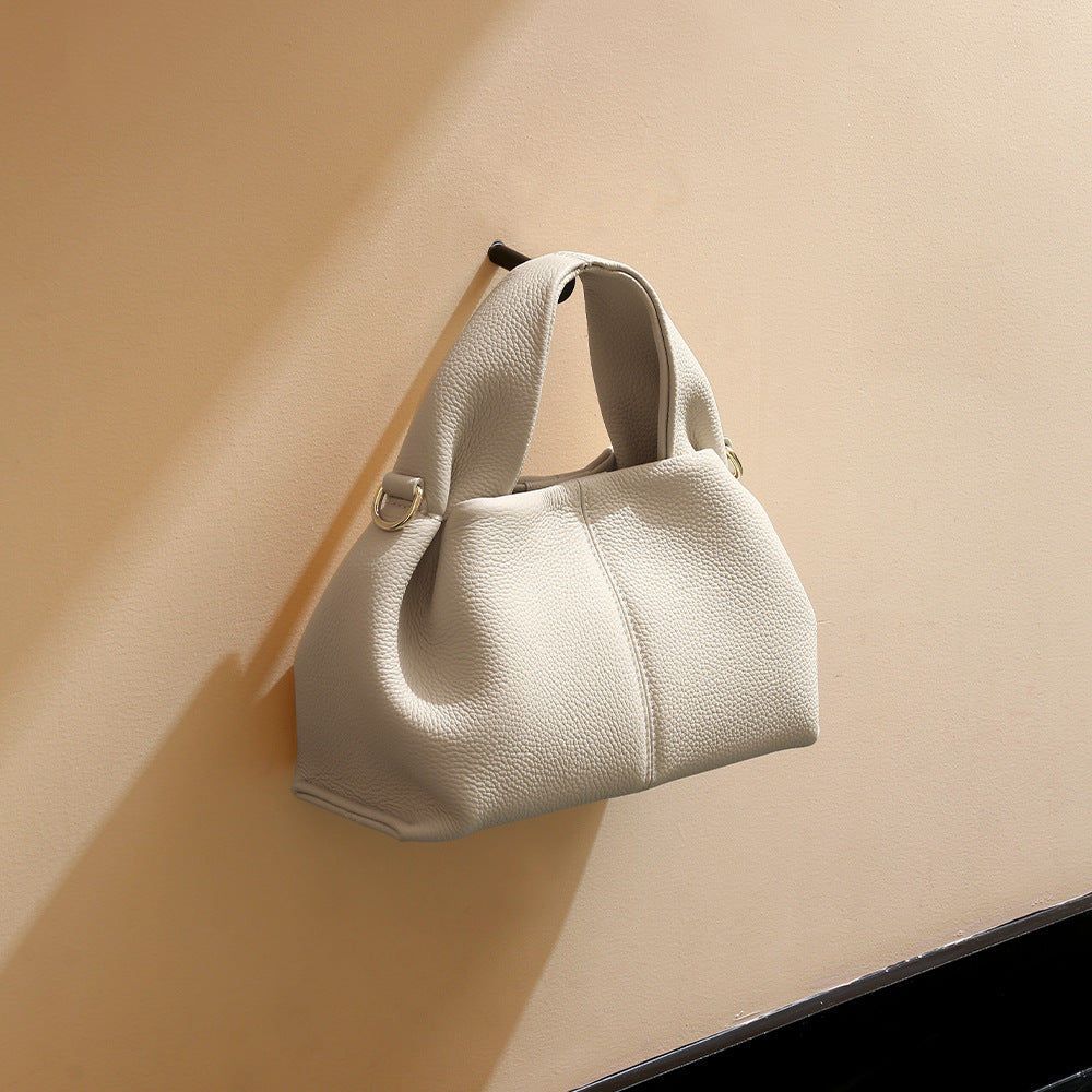 Style de corps de sac en cuir véritable pour femmes