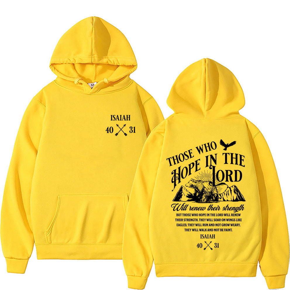 Christian Jesus Letters Imprimer Hoodies Hommes Vêtements Femmes