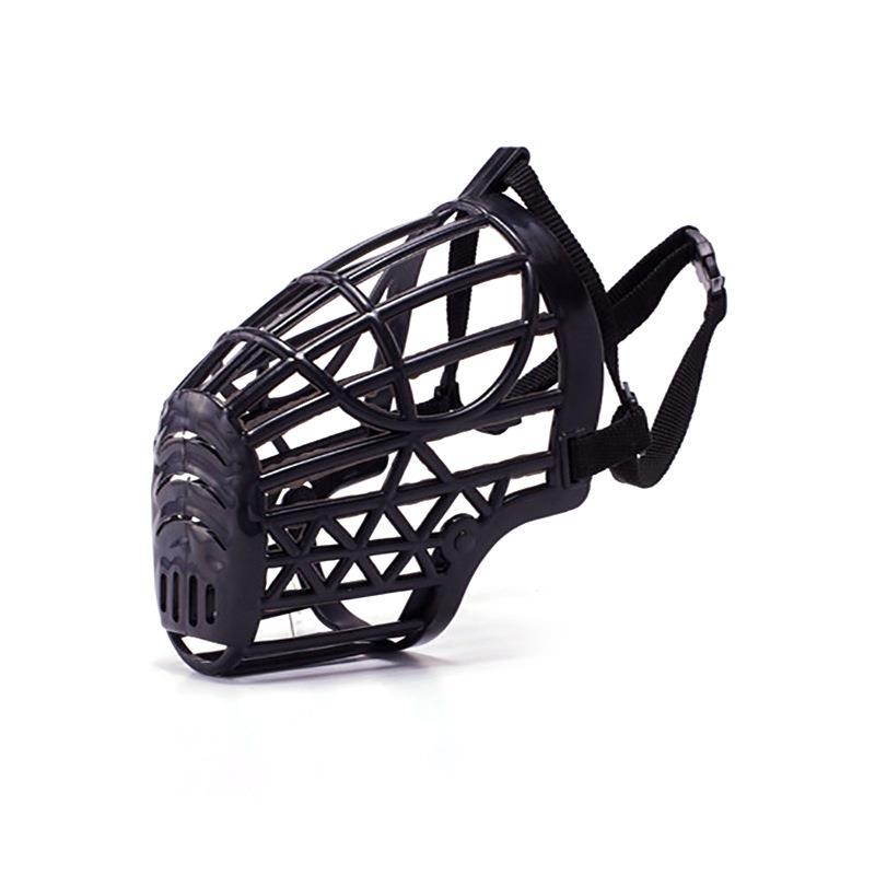Chiens Anti-bite Anti-barrage Polypropylène Webbing Soft plastique respirant Couverture bouche