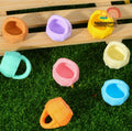 Oreillers ménagers-Coffrets de fleurs portables-Couleur rando-Résine-1 pièce