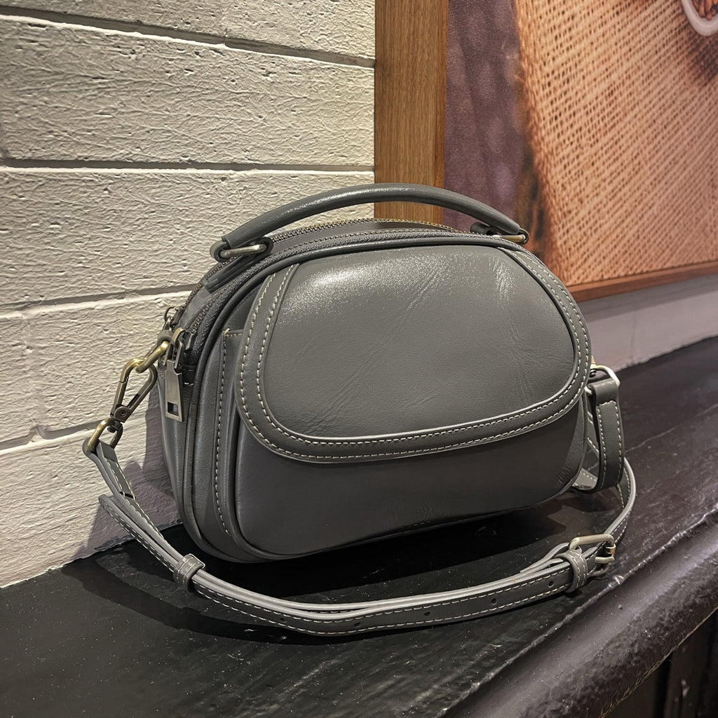 Sac croisé en cuir à épaule unique