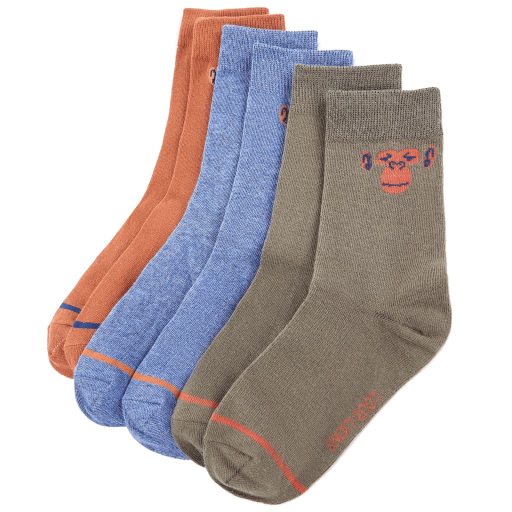 Chaussettes pour enfants 5 paires EU 26-29 Chaussettes pour enfants 5 paires