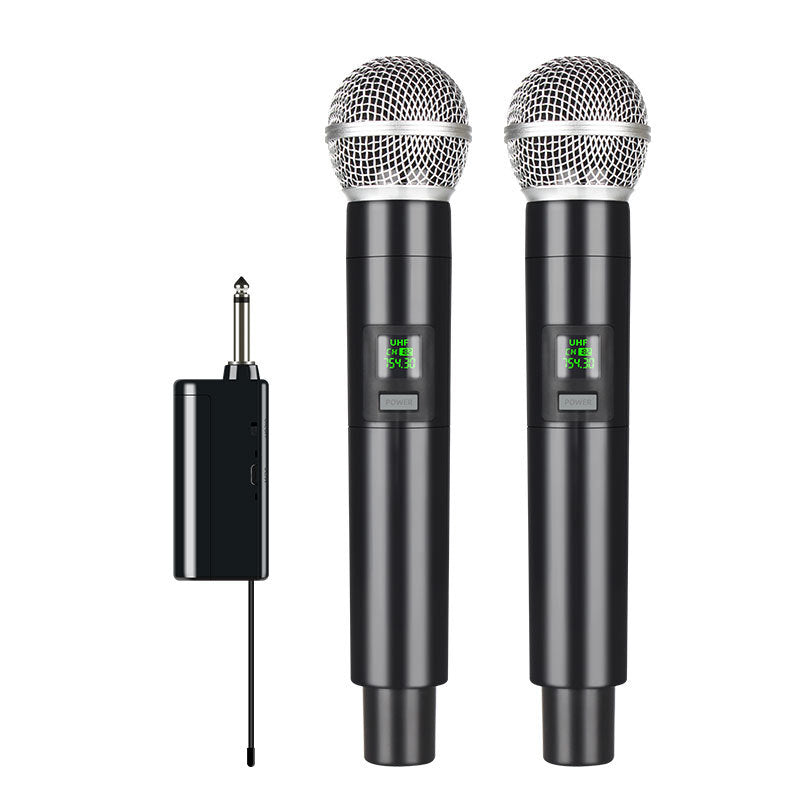 Microphone Wireless One for Two Home Sound Card