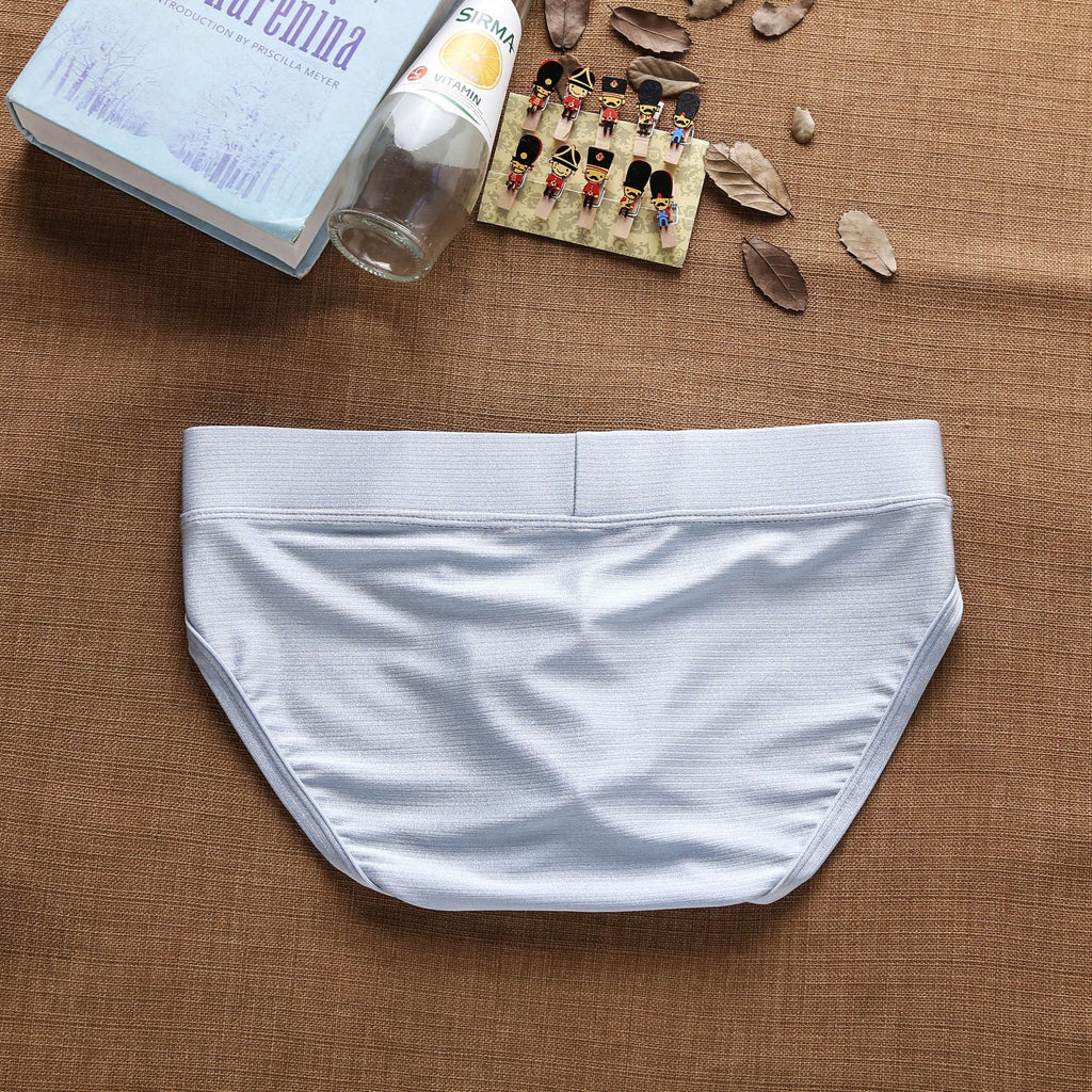 Slips brossé en nylon à faible taille pour hommes