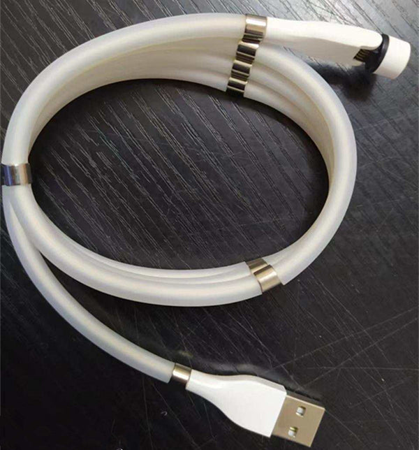 Trois en un câble de données 540 Rotation Sphérique Magnétique Charge