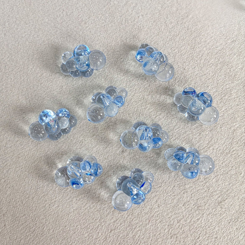 Perles de nuages acryliques translucides