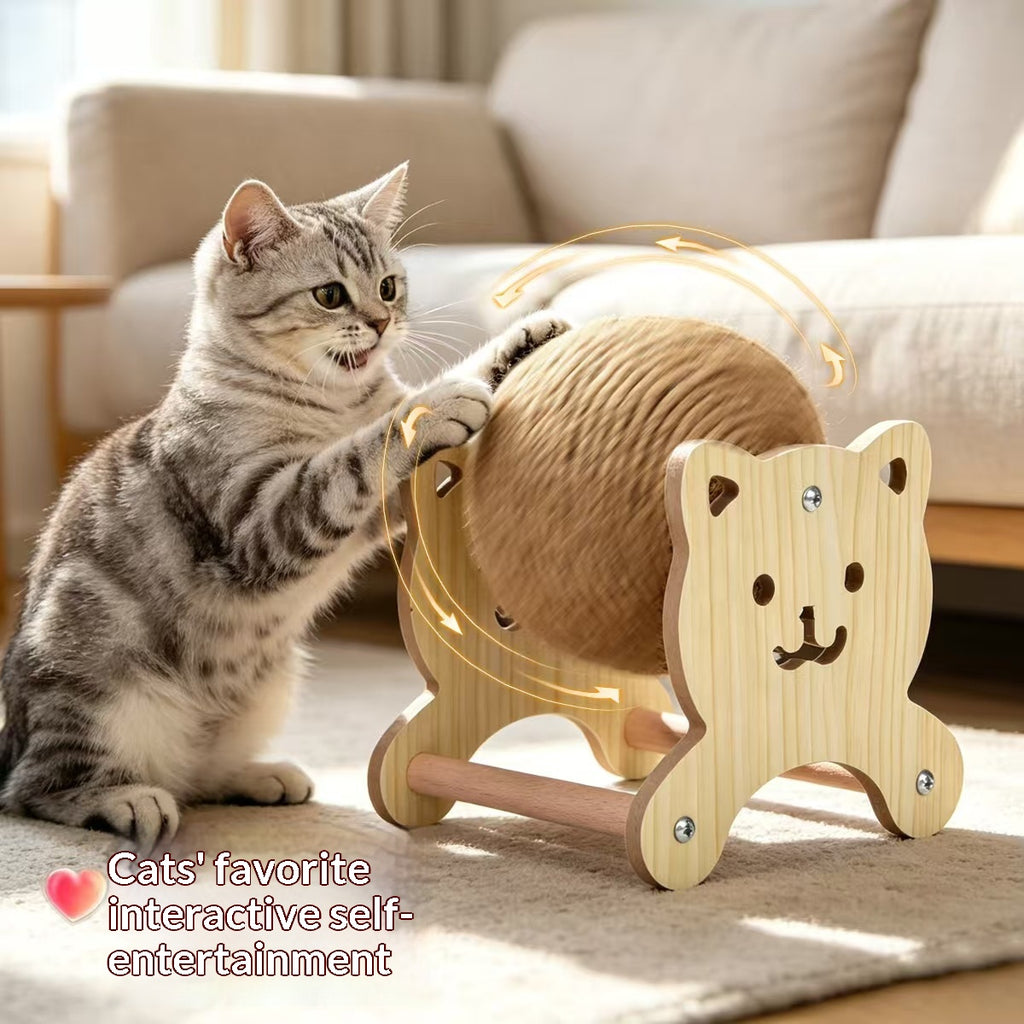 Jouet pour animaux de compagnie innovant résistant à l'usure verticale de chat