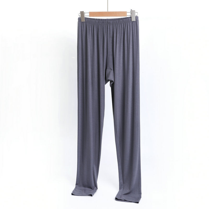 Pantalon pyjama modal d'été homme mince plus taille