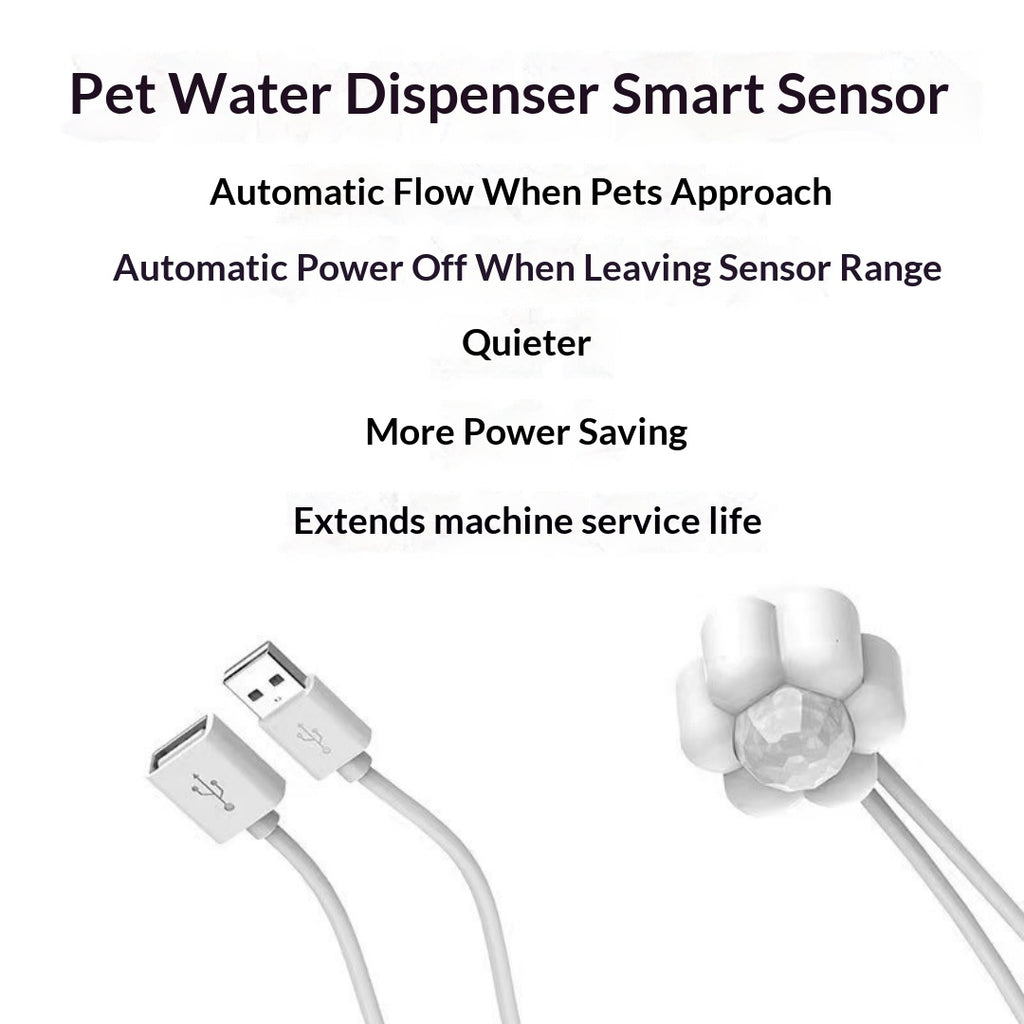 Accessoire de capteur intelligent pour la fontaine d'eau de chat