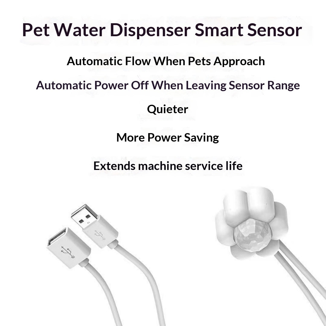 Accessoire de capteur intelligent pour la fontaine d'eau de chat
