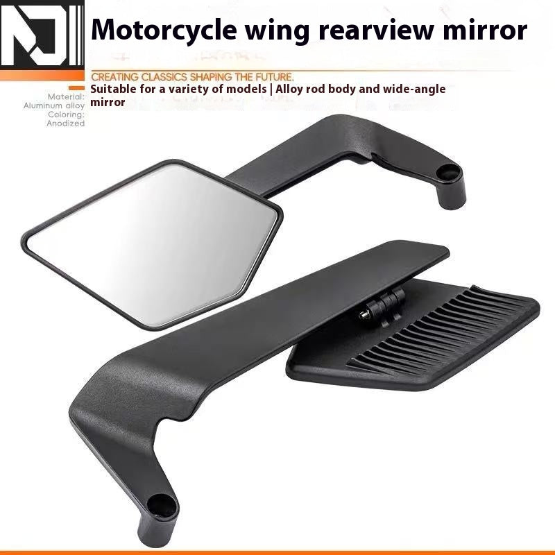 Moto électrique voiture modifié Spoiler rétroviseur miroir