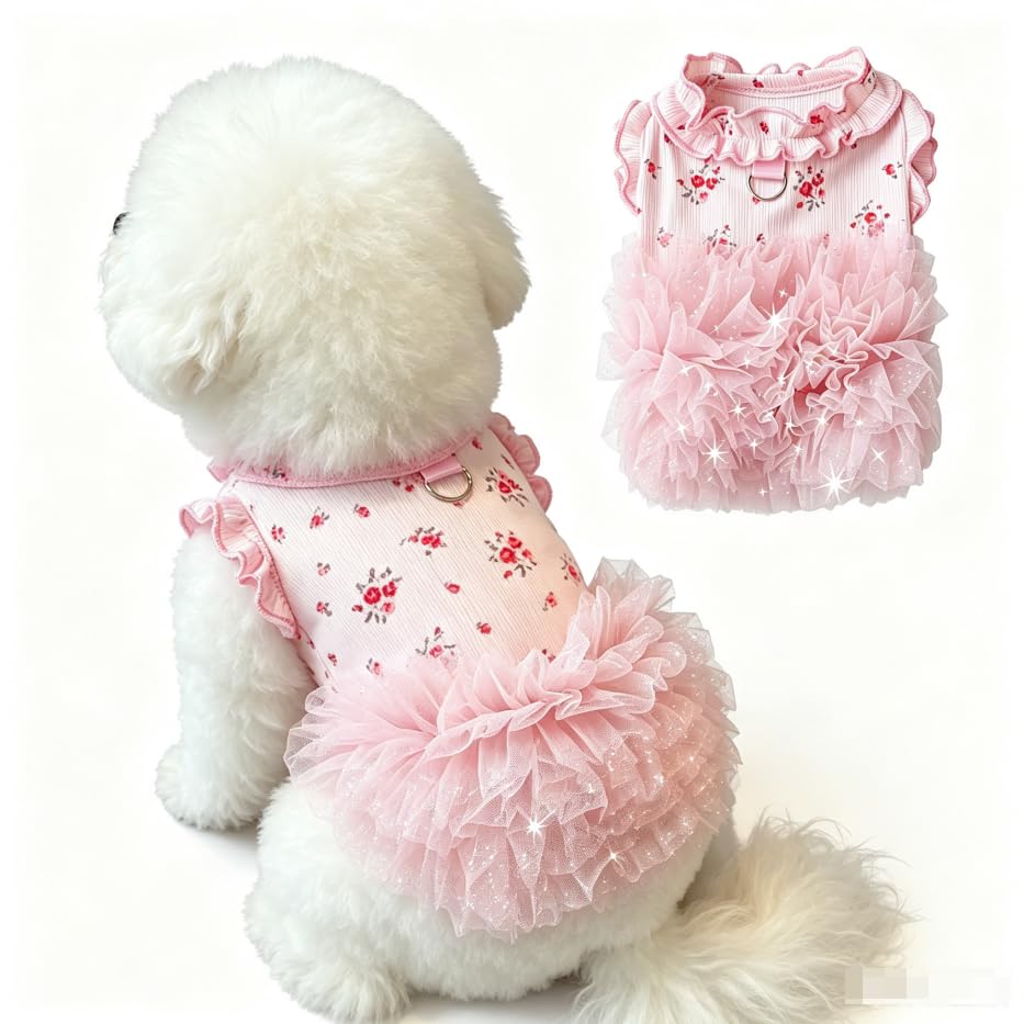 Robes de chien pour petits chiens fille