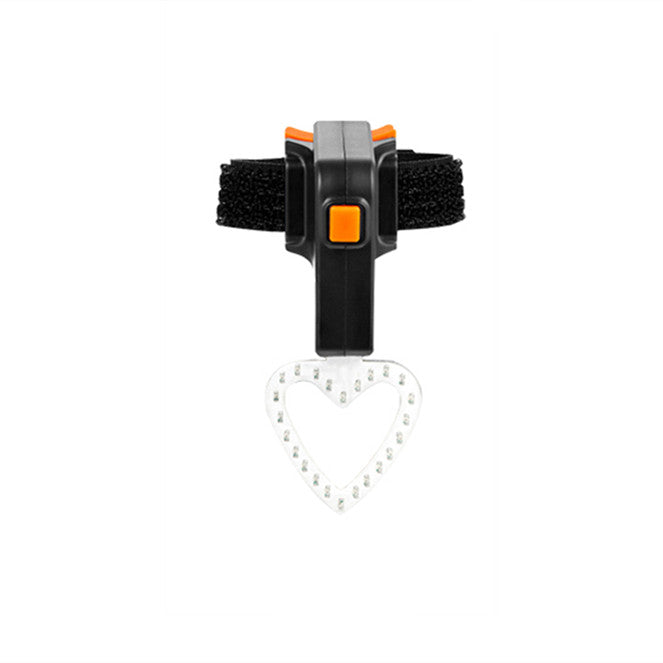 Éclairage de queue d'avertissement de vélo rechargeable USB