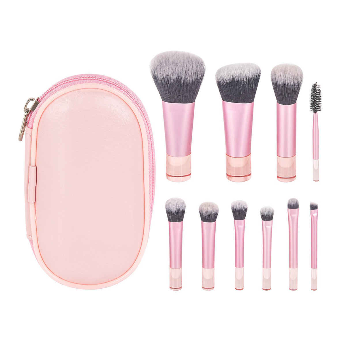 Set de brosse de maquillage de 20 pièces en champagne