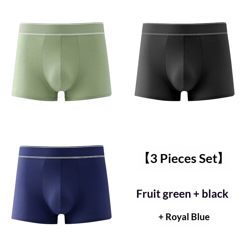 Slips de boxeur en coton pour hommes