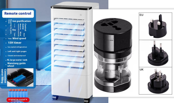 Ventilateur de réfrigération haut de gamme de ménage Voix Télécommande Ventilateur d'eau froide