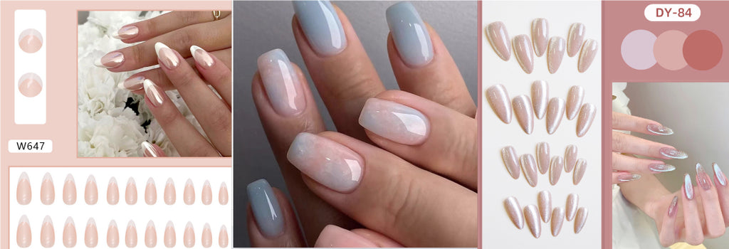 24 pièces de produits pour ongles à la main