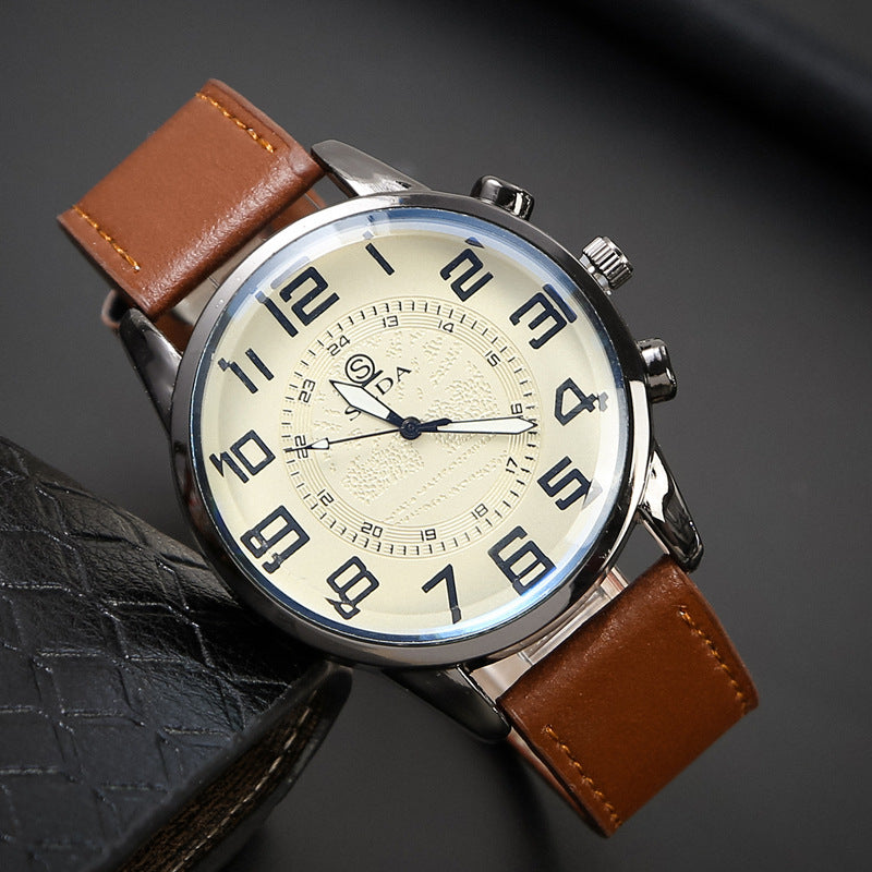 Men's Quartz Digital Dial Watch