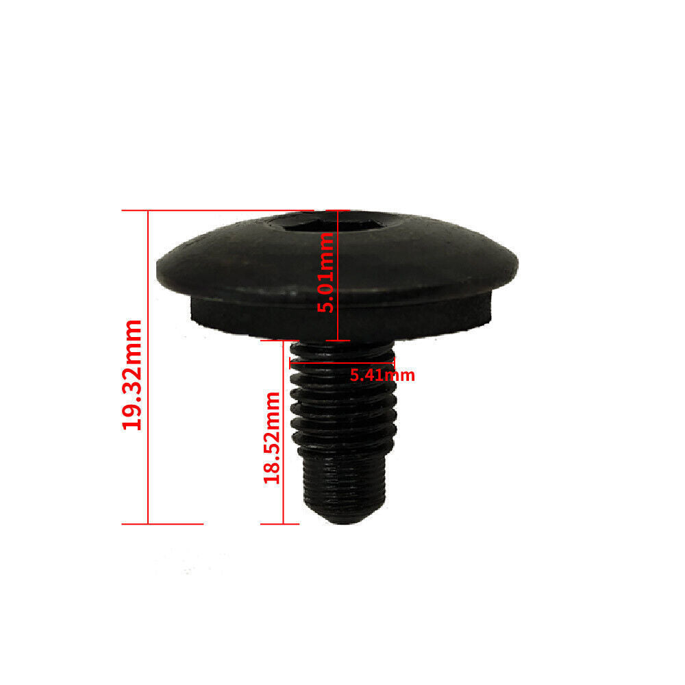 15X Valise de brouillage de voiture Bolts Rack Trous de toit pour Vauxhall Vivaro Renault Trafic