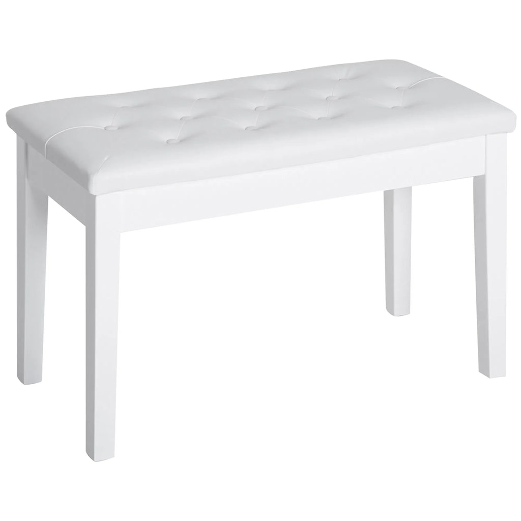 Banc pour piano de 30" avec coussin rembourré et rangement