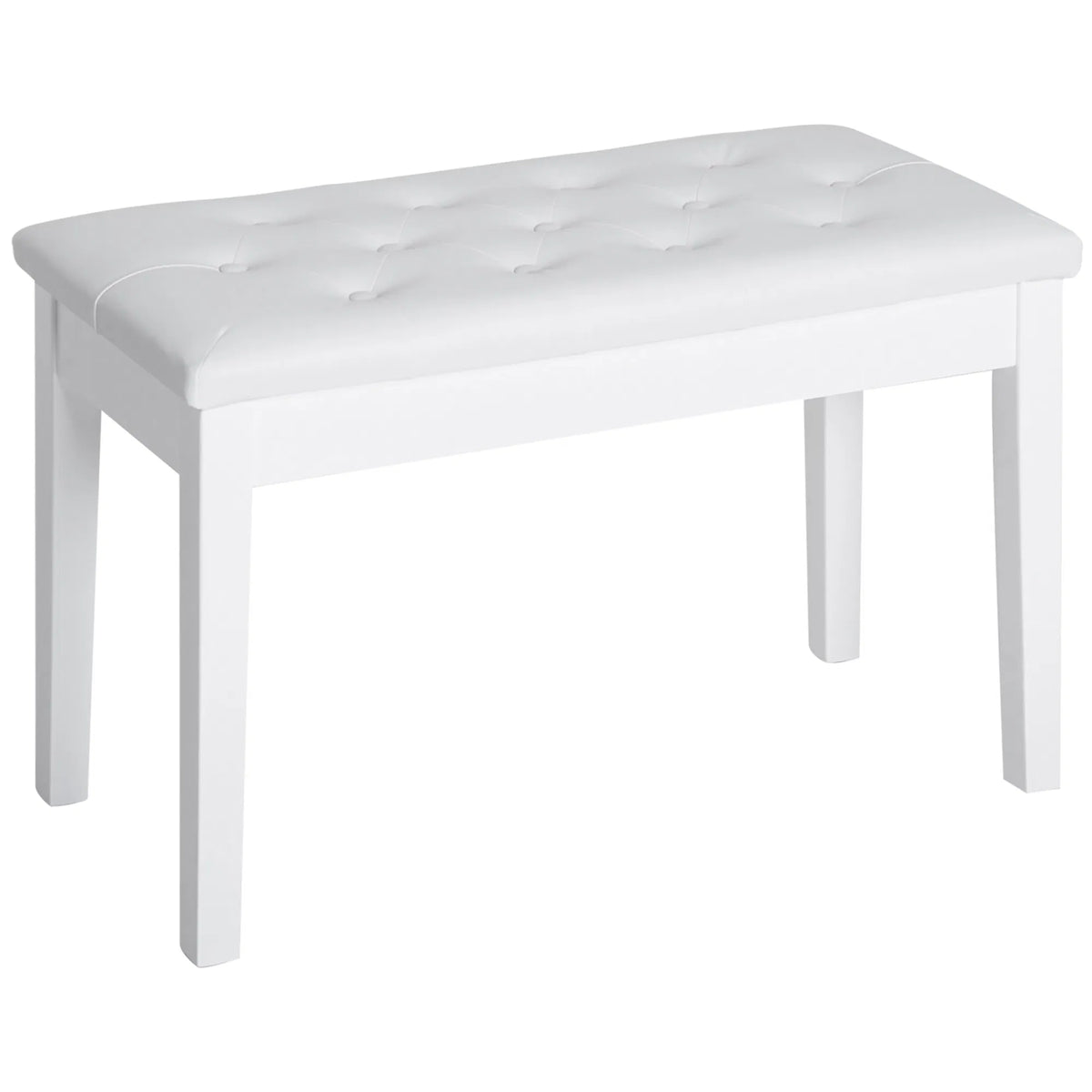 Banc pour piano de 30" avec coussin rembourré et rangement