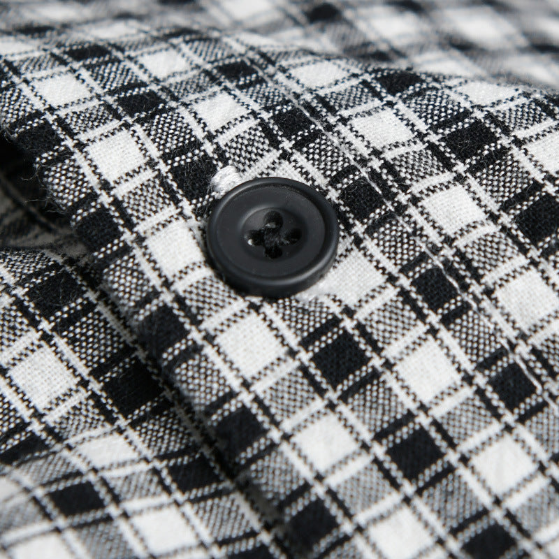 Chemise polyvalente à manches longues simple pour homme