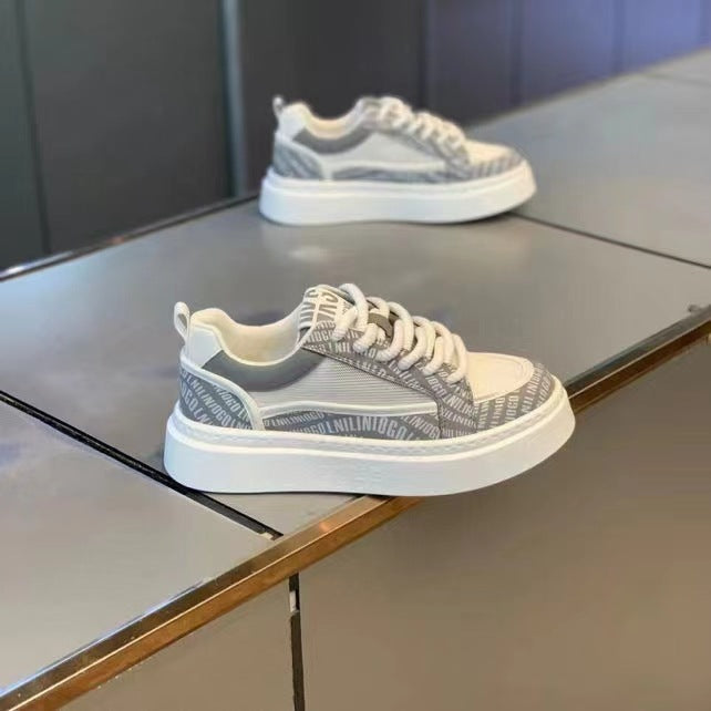 Bas épais résistant à l'usure Board Shoes Breathable Mode Casual Sneaker