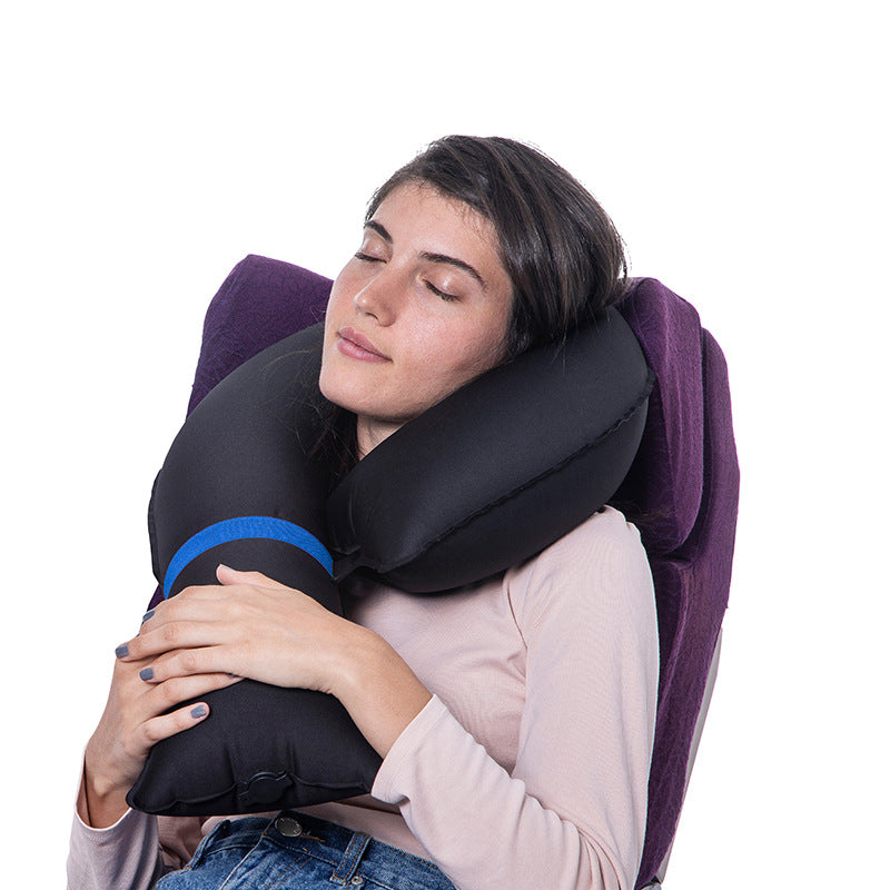 Oreiller gonflable de voiture de voyage