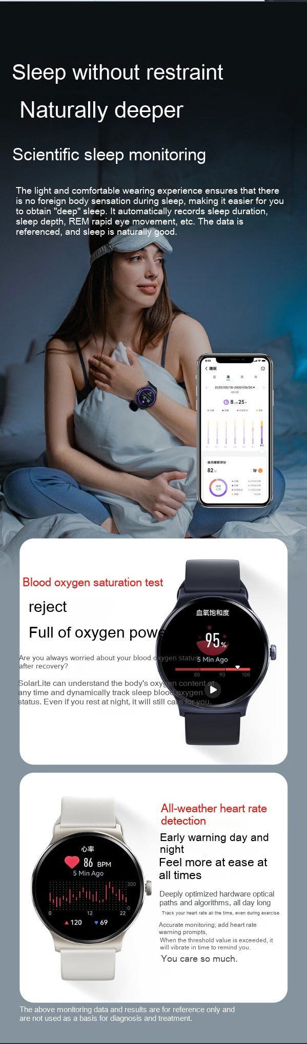 Sport Smart Watch Multifonctionnel IP68 Imperméable Et sans poussière