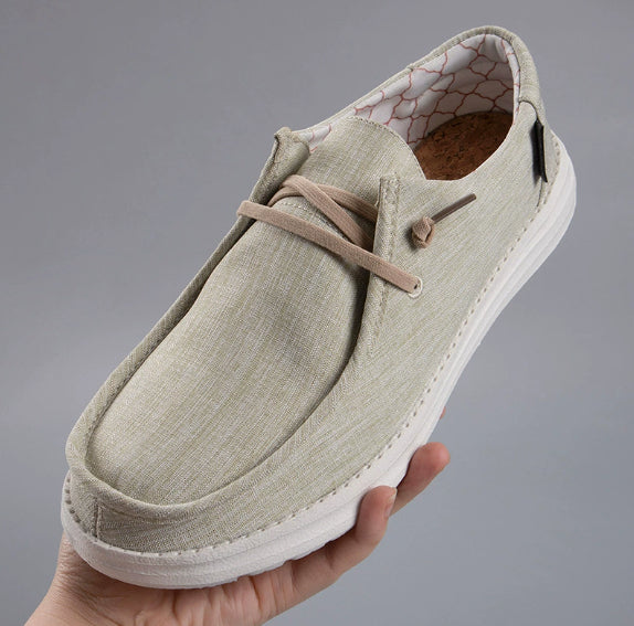 Men's Plus Size Casual Canvas Shoes