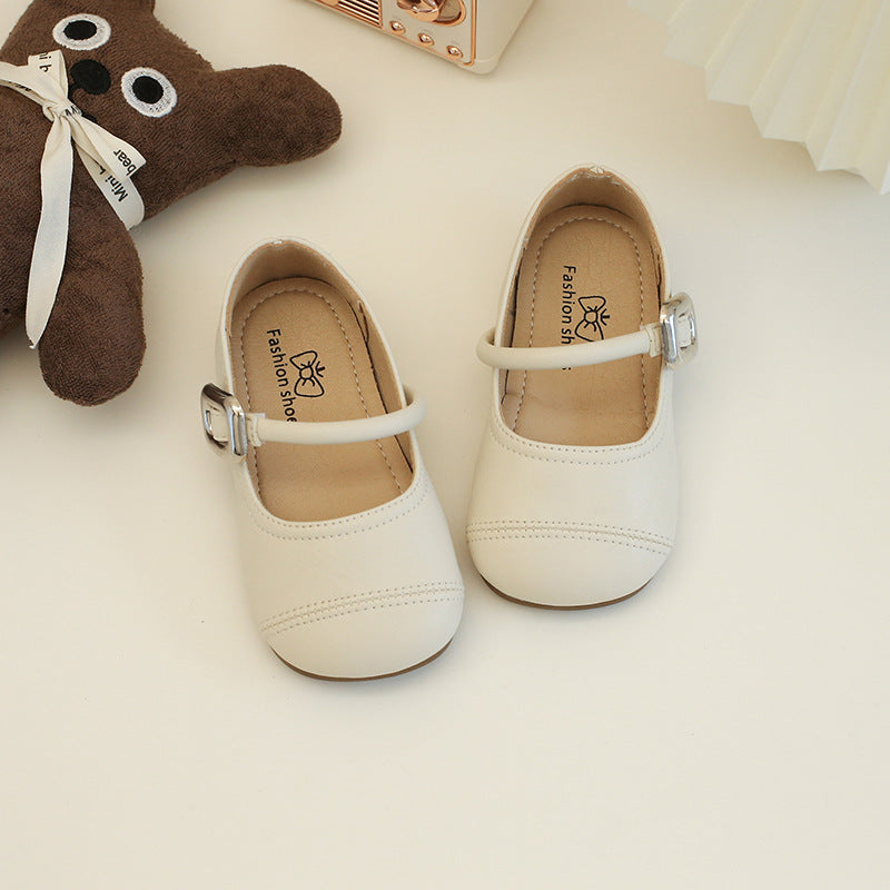 Mode Personnalité Française Fille Vintage Mary Jane Chaussures