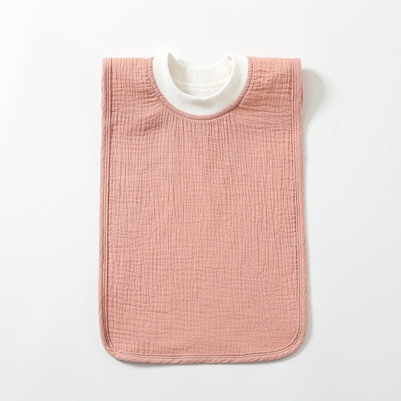 Grand bavoir de linge pour enfants qui résiste aux étourdissements