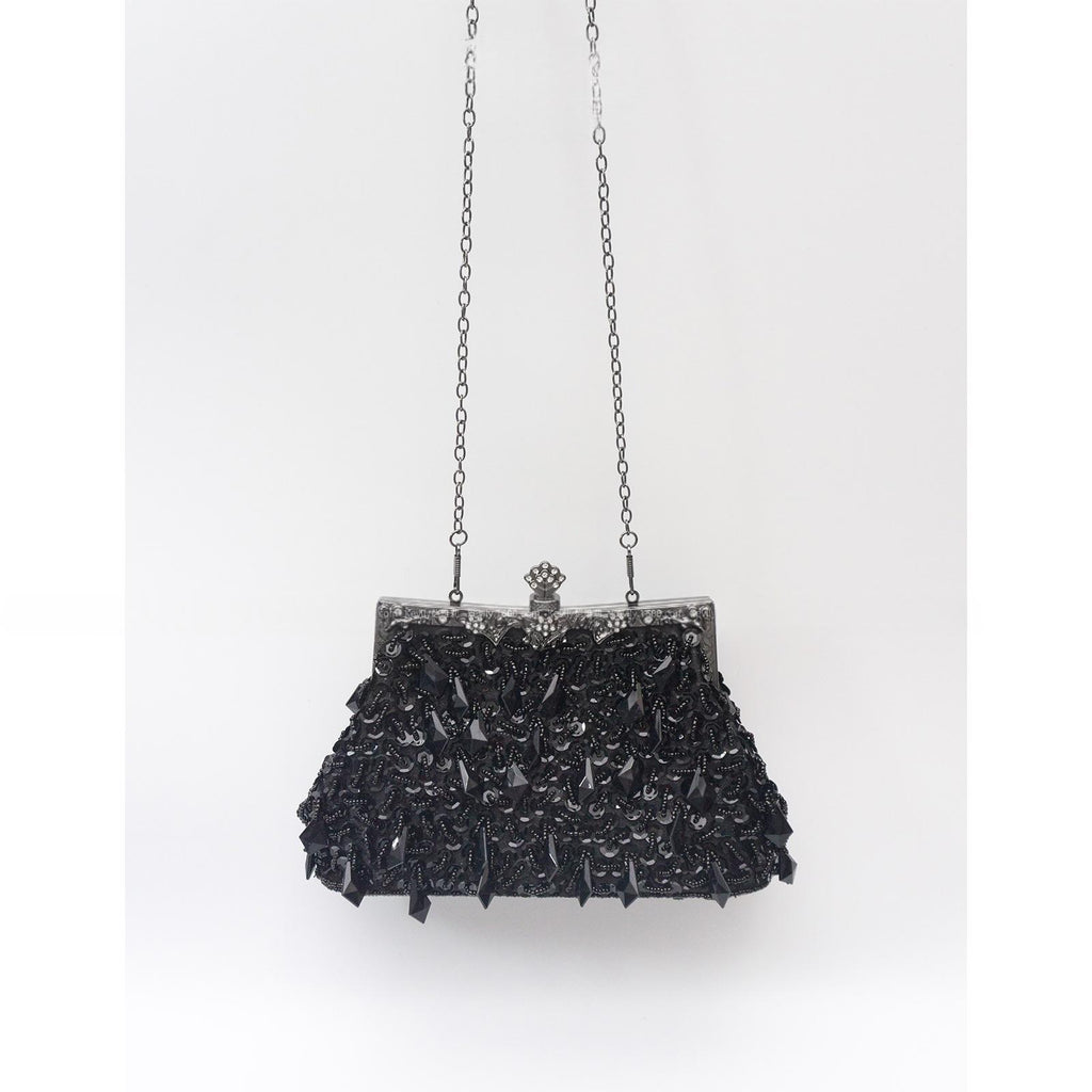 Sac à main en acrylique avec fermeture en pièces