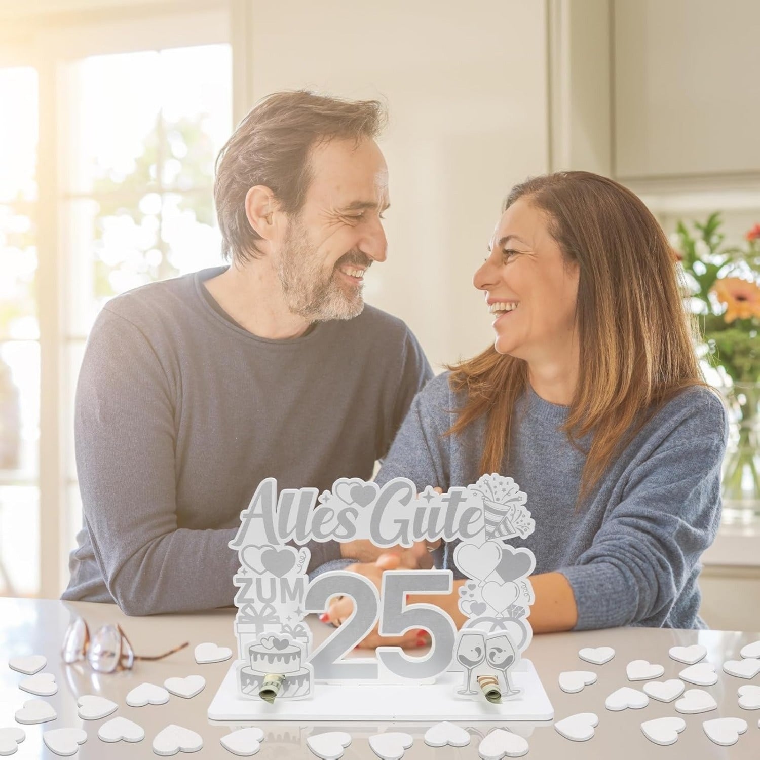 Cadeau en argent anniversaire de mariage