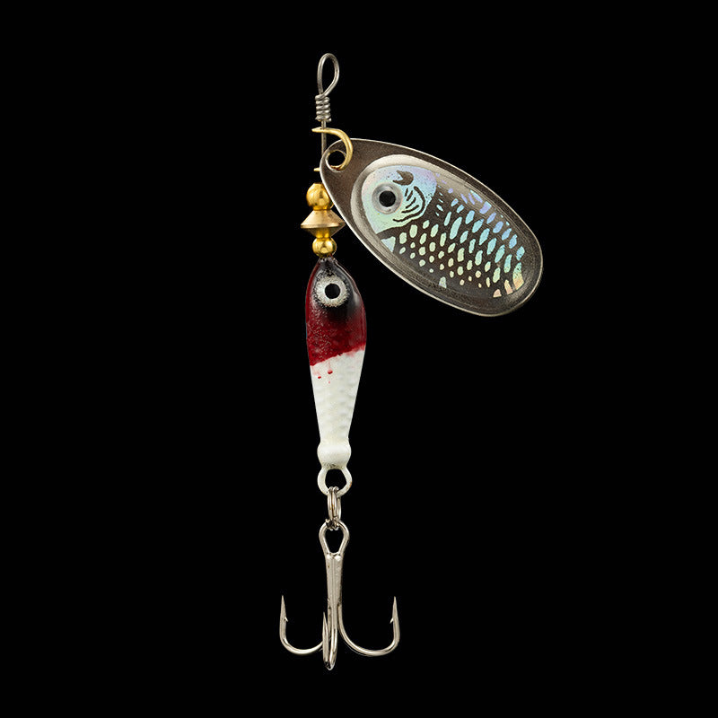 Paillettes rotatives Pointage manuel Pièce composite Simulation Lure Lure
