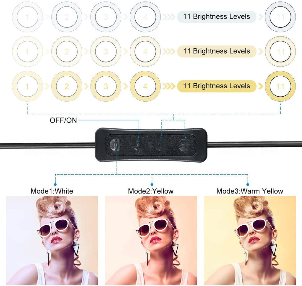 LED Ring Light Beauty Fill Light with Stand