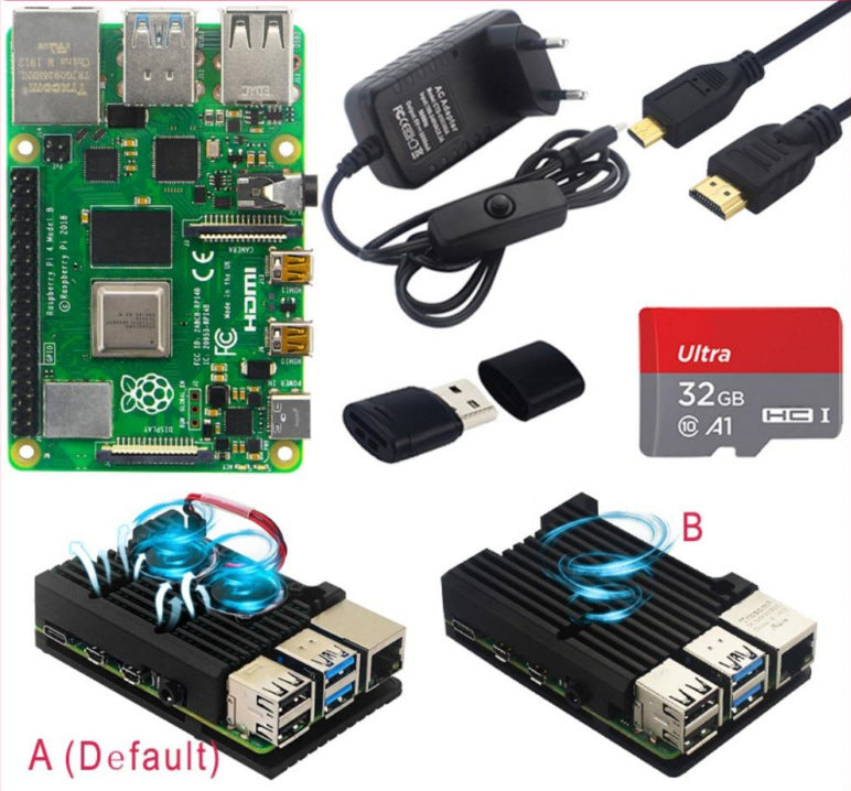 Modèle 4B Raspberry Pi Kit de développement embarqué