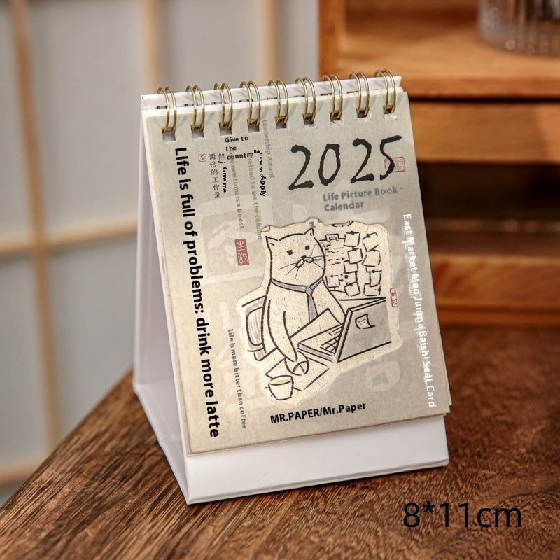 Café Café Mini petit bureau Calendrier par jour