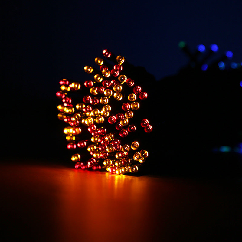 Solar Outdoor LED Couleur Light String Outdoor Rainproof