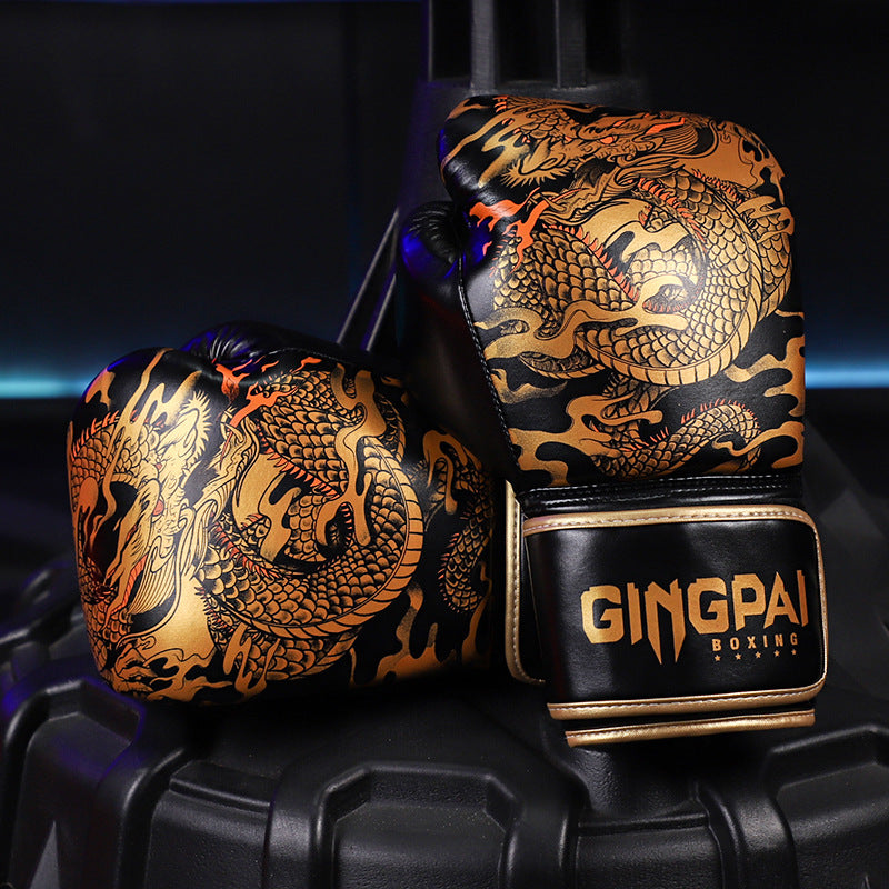 Gants professionnels de boxe pour hommes Sanda Fight