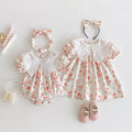 Filles style coréen Robe à manches courtes Romper