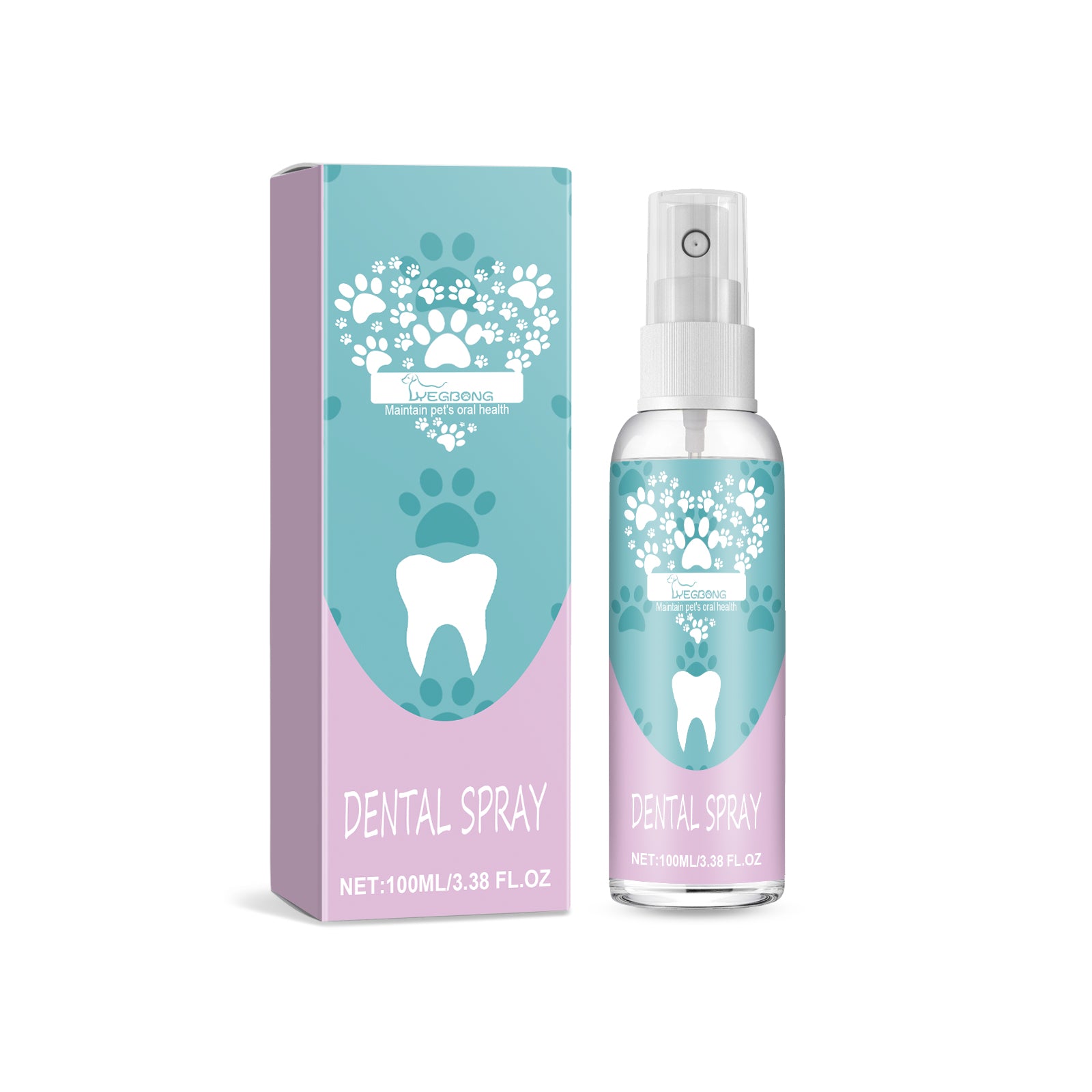 Vaporisateur de dents pour animaux de compagnie