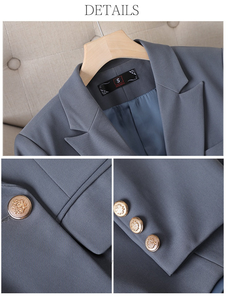 Springautumn Professional Attire Elegant Hotel Managers Uniforme Veste