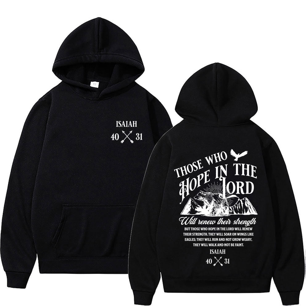 Christian Jesus Letters Imprimer Hoodies Hommes Vêtements Femmes