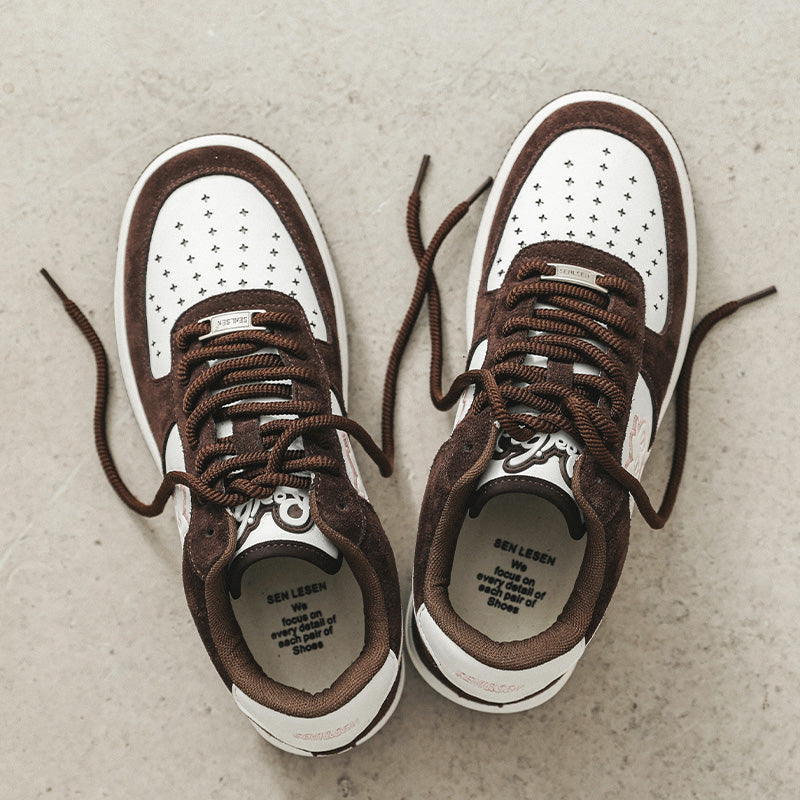 Sneakers respirant ascenseur hommes sports sauvages