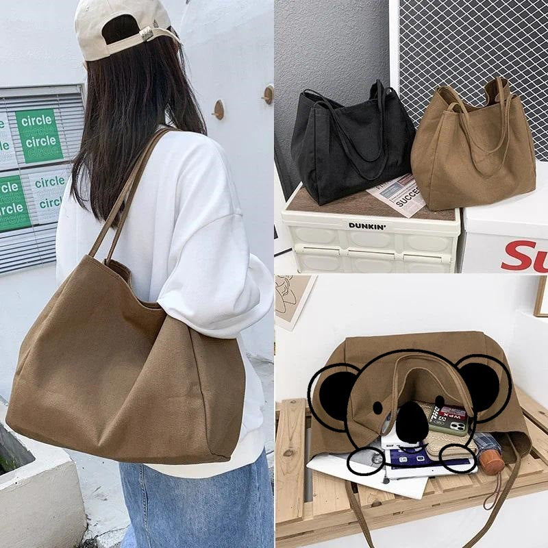 Sac en toile de style japonais sans effort