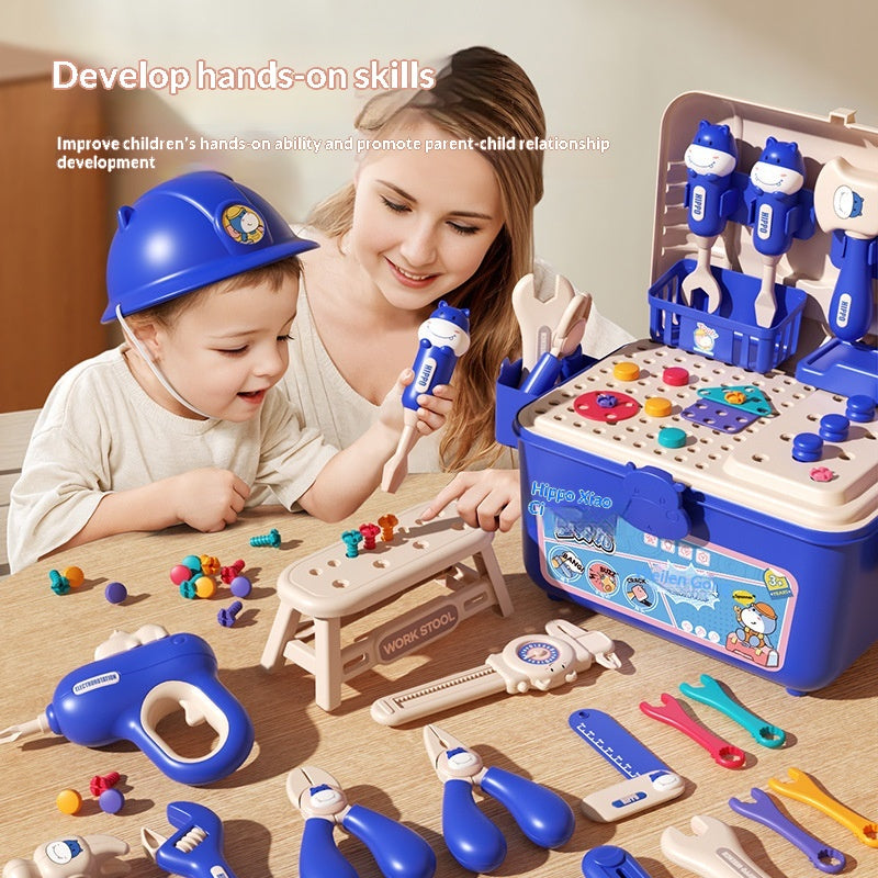 Jeu de jouets Hippopotamus Baby Toolbox