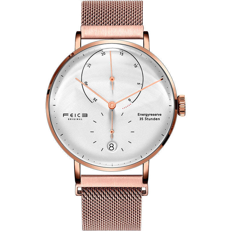 Montre mécanique automatique de mode pour hommes