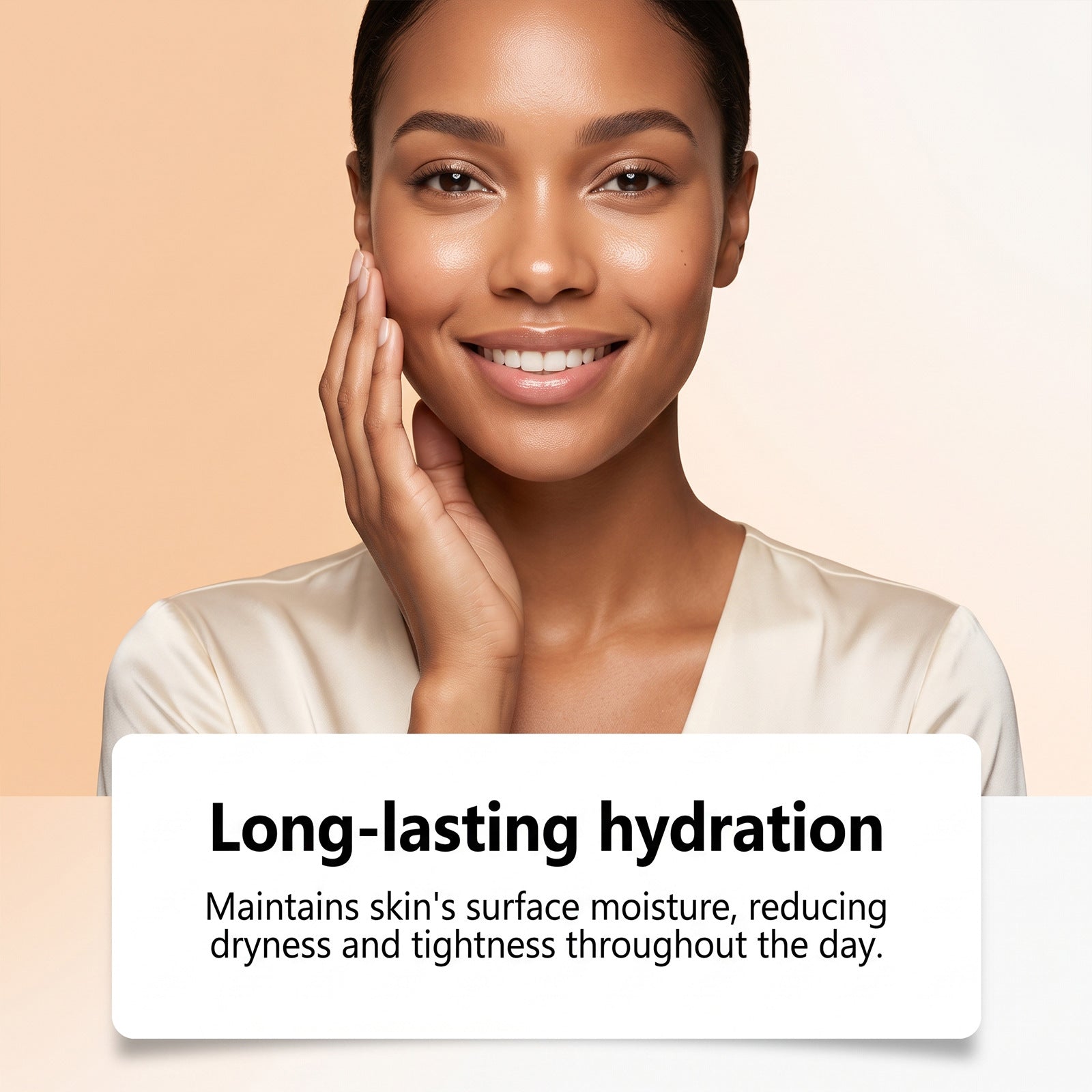 Crème hydratante pour écran solaire léger